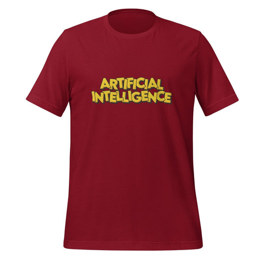 Looney Artificial Intelligence T - Shirt (unisex) - Cardinal - AI Store