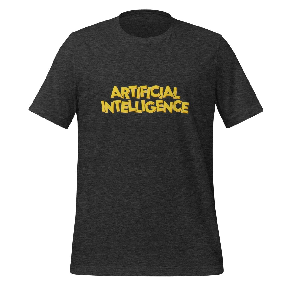 Looney Artificial Intelligence T - Shirt (unisex) - Dark Grey Heather - AI Store