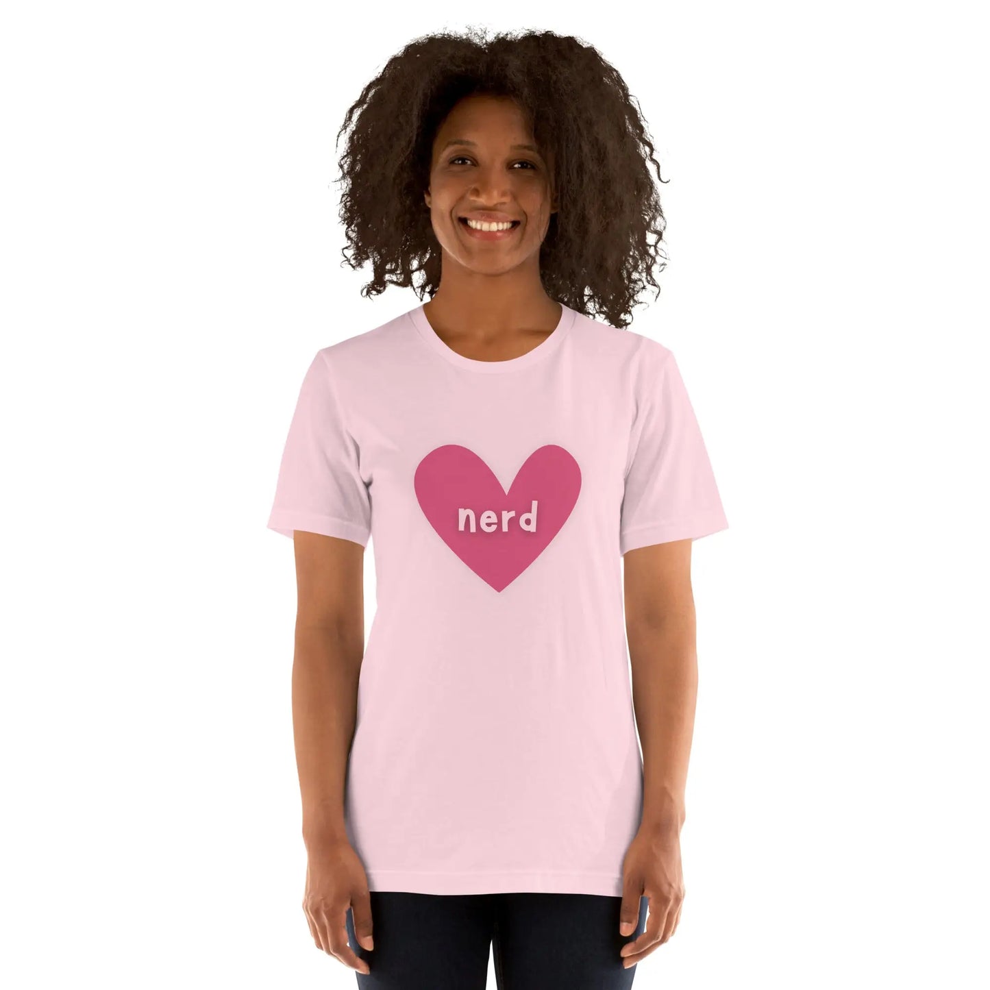 Love Nerd Heart T-Shirt (unisex)