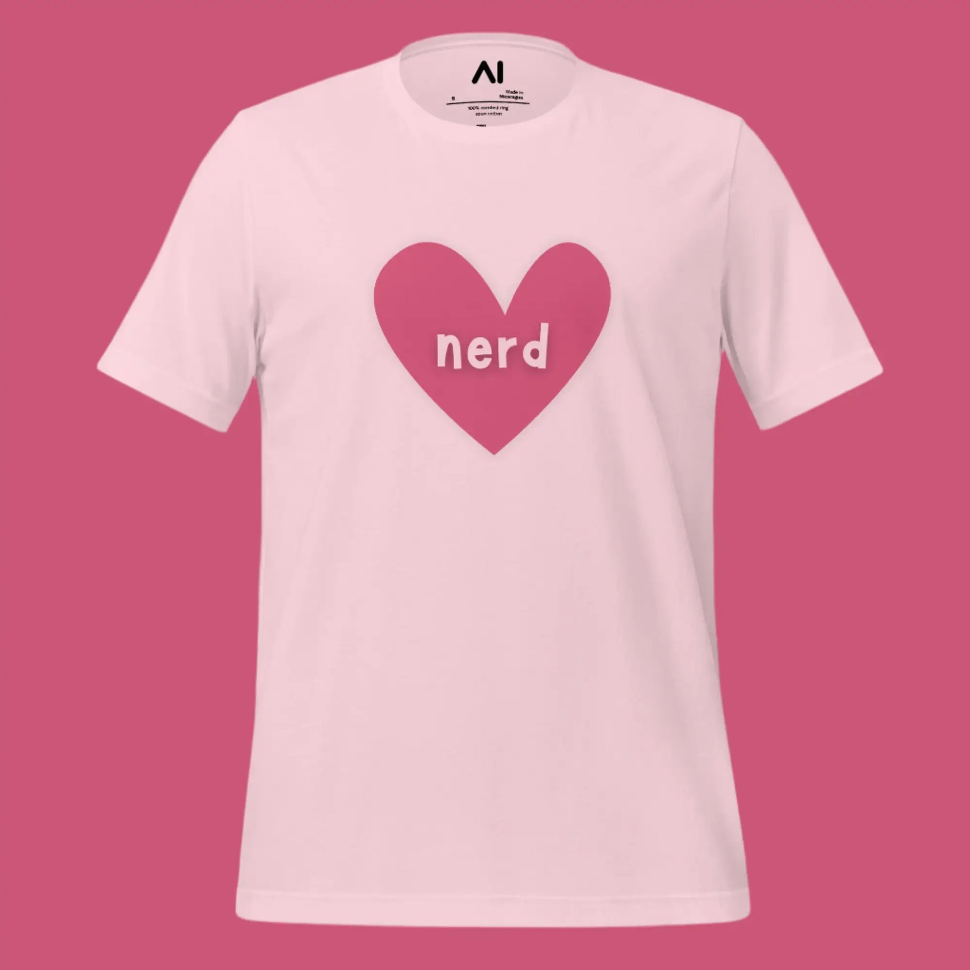 Love Nerd Heart T-Shirt (unisex)