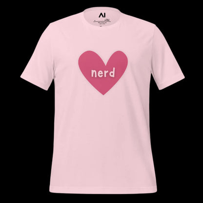 Love Nerd Heart T-Shirt (unisex)