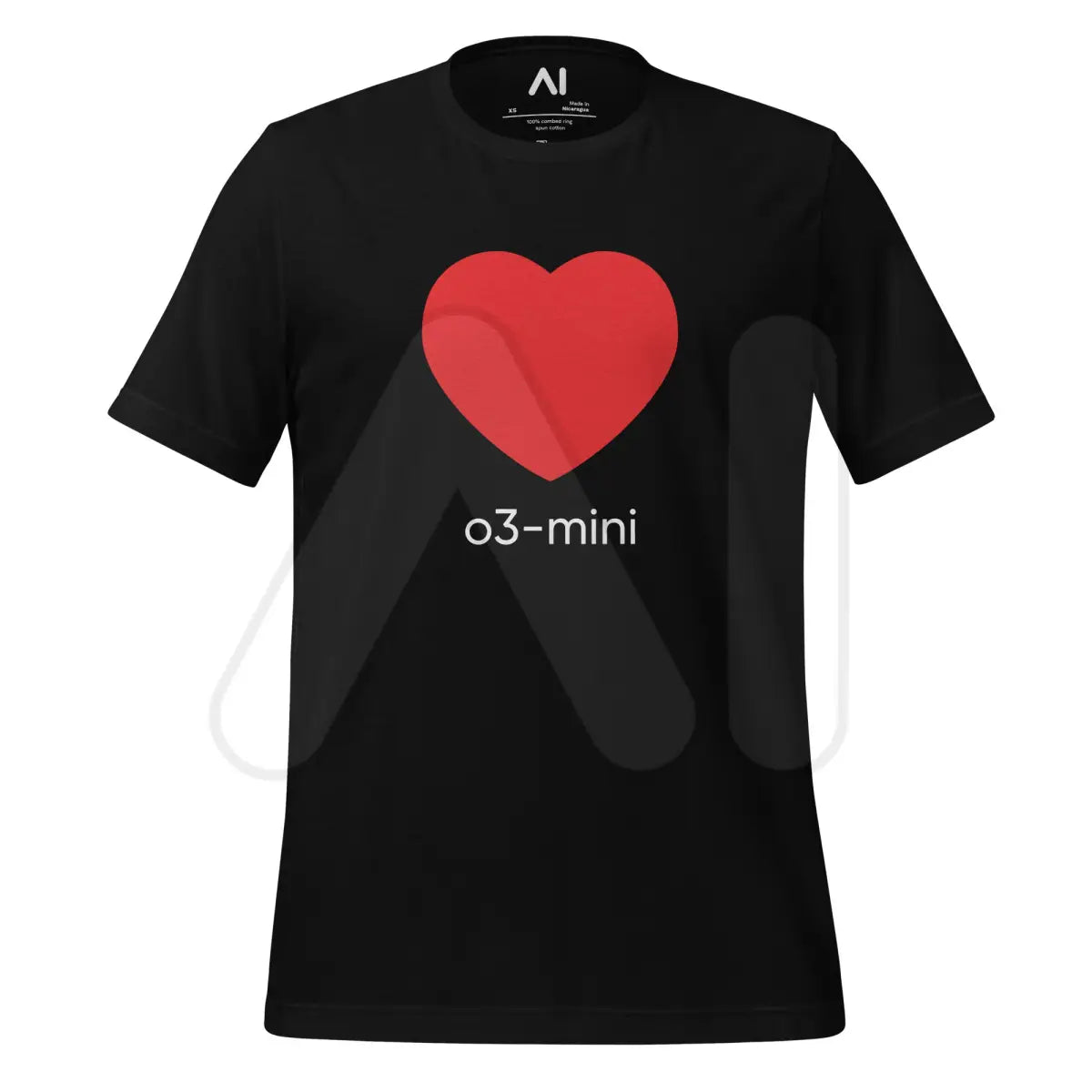 Love o3-mini T-Shirt (unisex) - Black / M