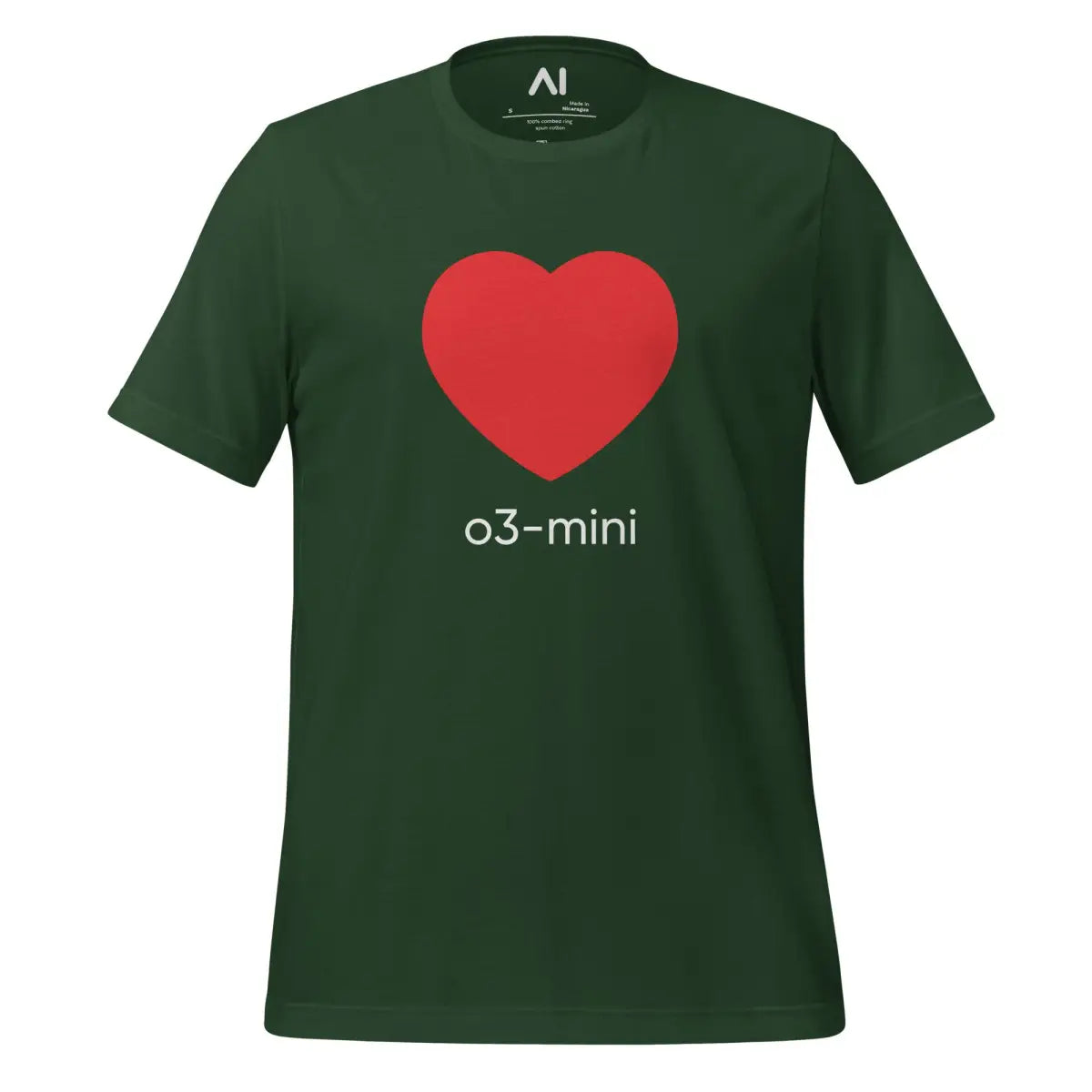 Love o3-mini T-Shirt (unisex) - Forest / M