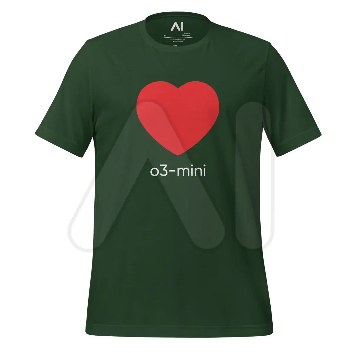 Love o3-mini T-Shirt (unisex) - Forest / M