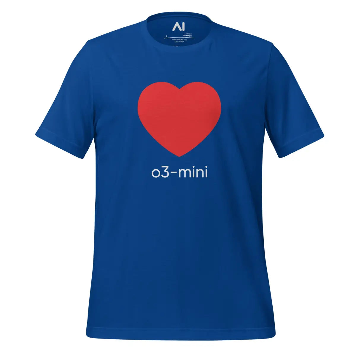 Love o3-mini T-Shirt (unisex) - True Royal / M