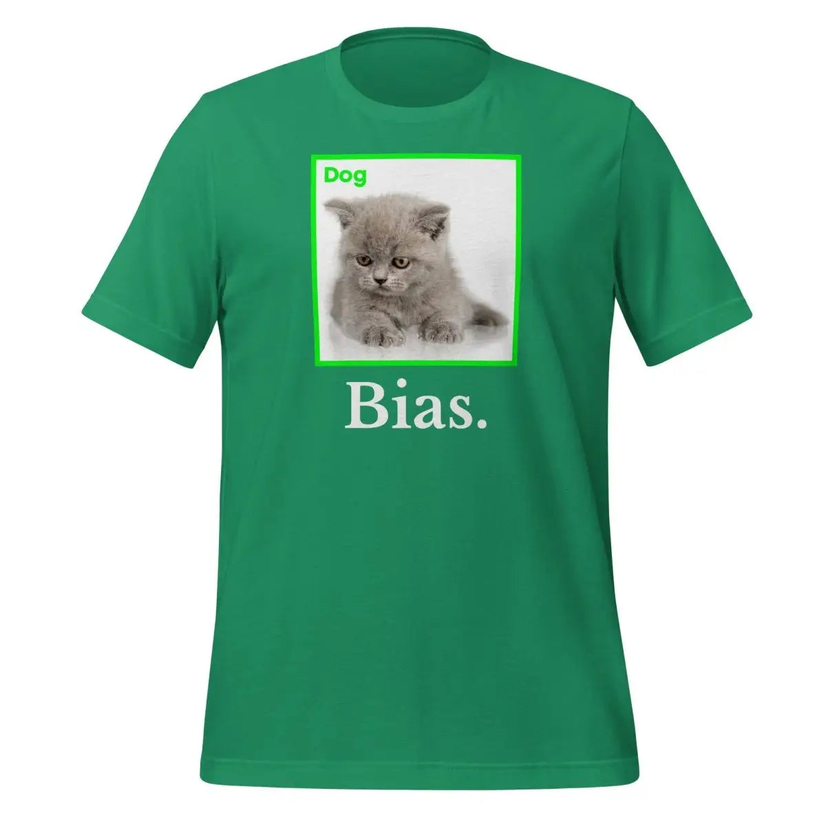 Machine Learning Bias T-Shirt (unisex) - Kelly / M