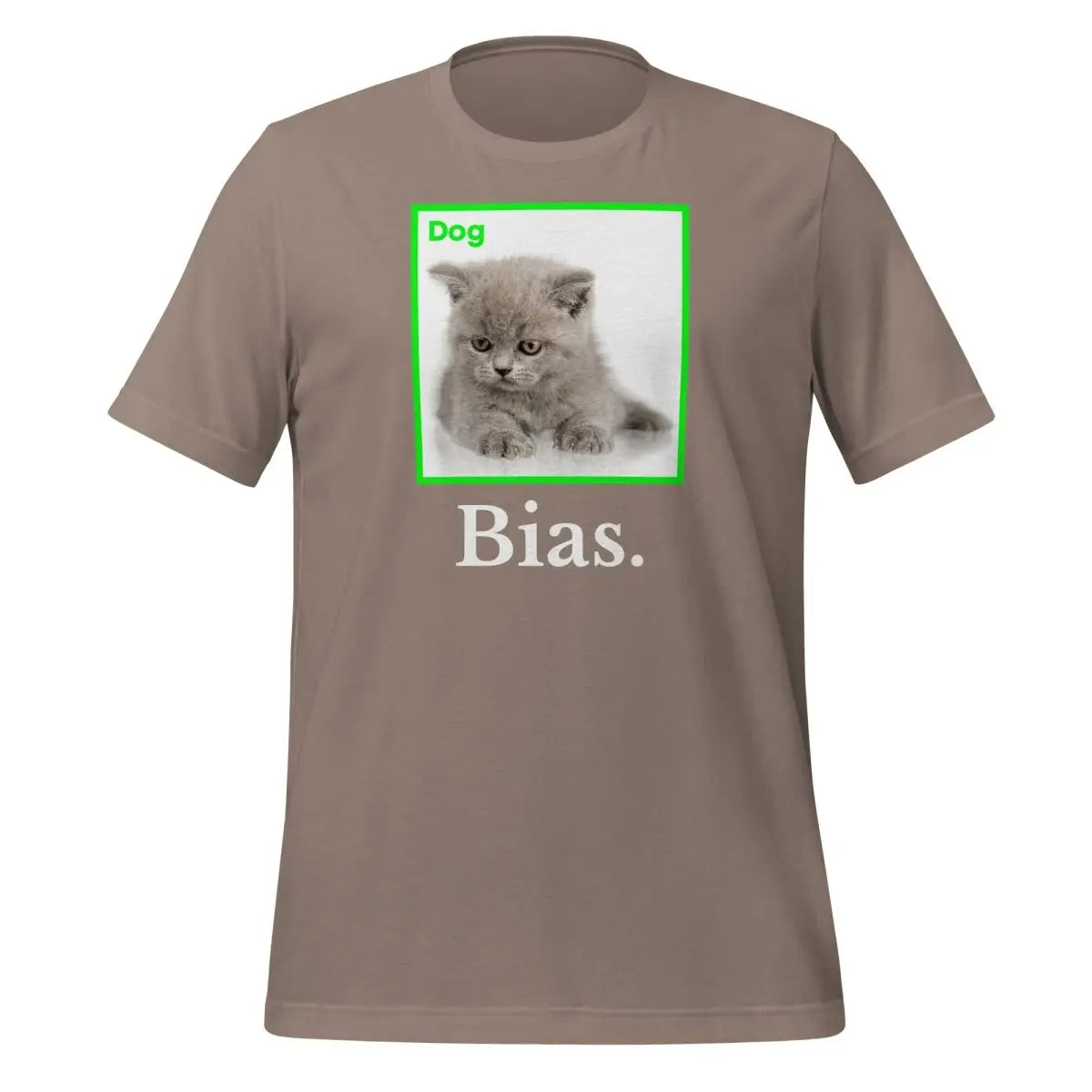 Machine Learning Bias T-Shirt (unisex) - Pebble / M