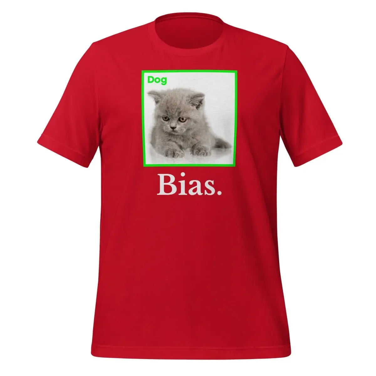 Machine Learning Bias T-Shirt (unisex) - Red / M