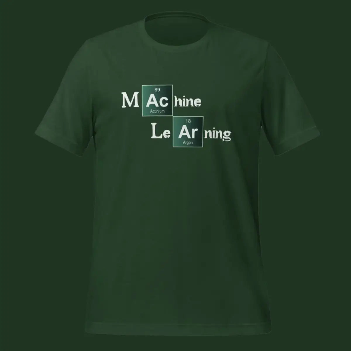 Machine Learning Breaking Bad Style T-Shirt (unisex)