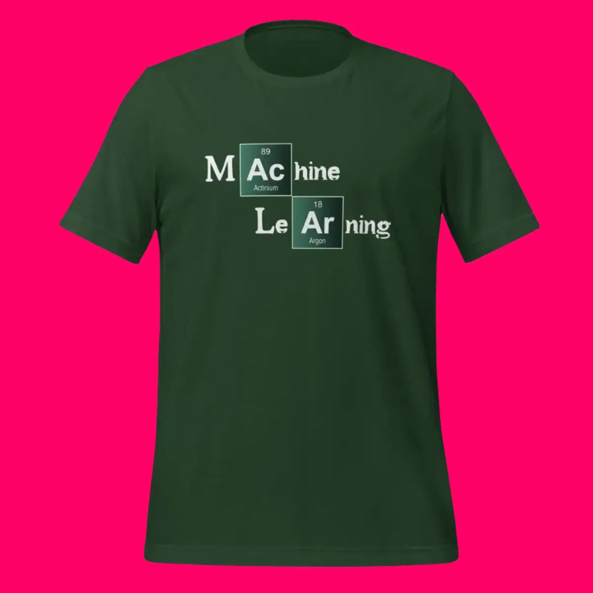 Machine Learning Breaking Bad Style T-Shirt (unisex)