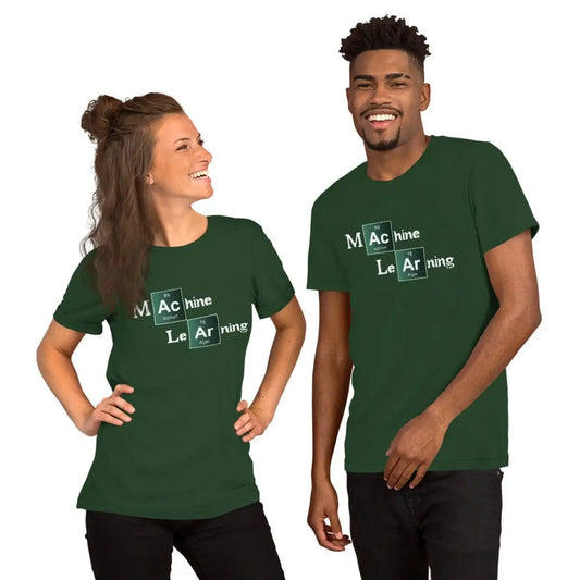 The Machine Learning Breaking Bad Style T-shirt (unisex).