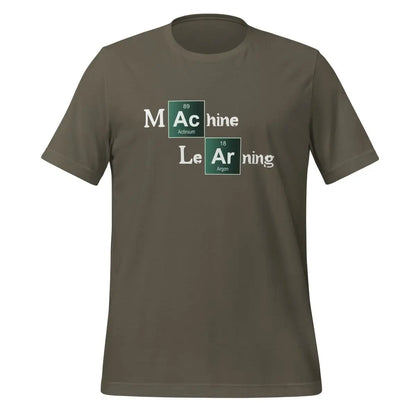 Machine Learning Breaking Bad Style T-Shirt (unisex) - Army / M