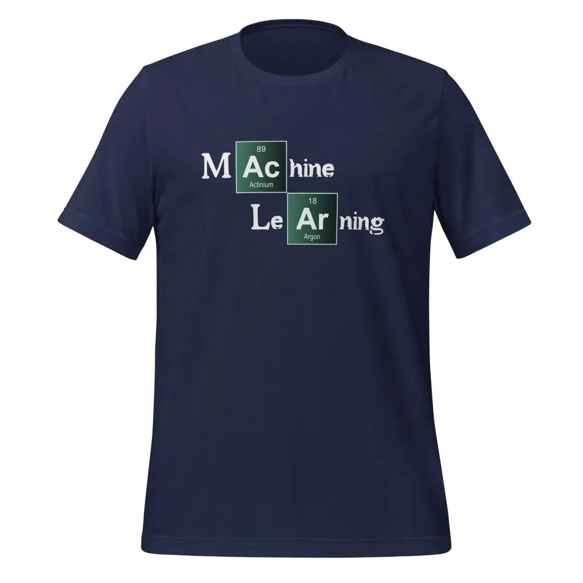 Machine Learning Breaking Bad Style T-Shirt (unisex) - Navy / M