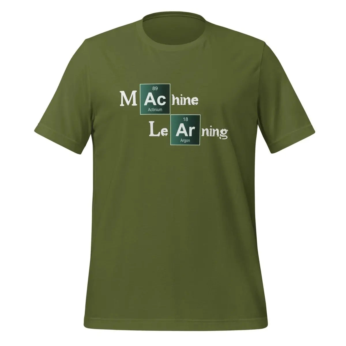 Machine Learning Breaking Bad Style T-Shirt (unisex) - Olive / M