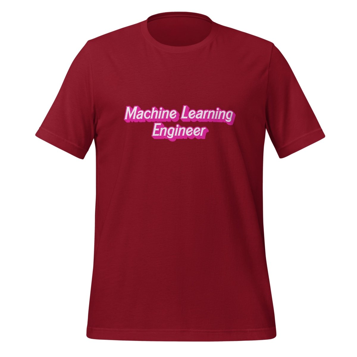 Machine Learning Engineer Barbie - Style T - Shirt (unisex) - Cardinal - AI Store