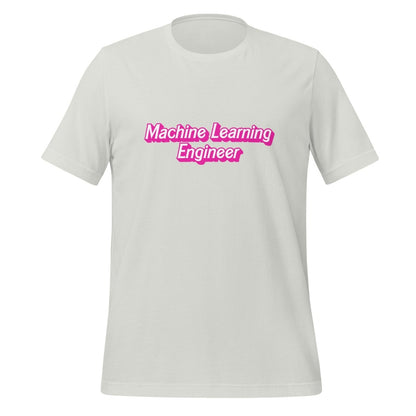 Machine Learning Engineer Barbie - Style T - Shirt (unisex) - Silver - AI Store