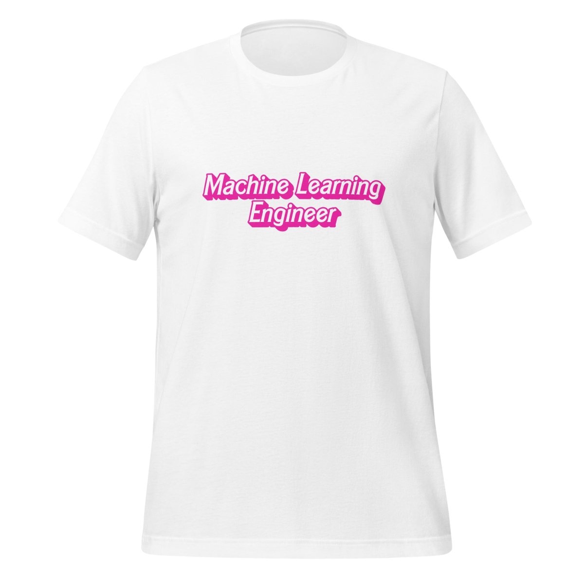 Machine Learning Engineer Barbie - Style T - Shirt (unisex) - White - AI Store