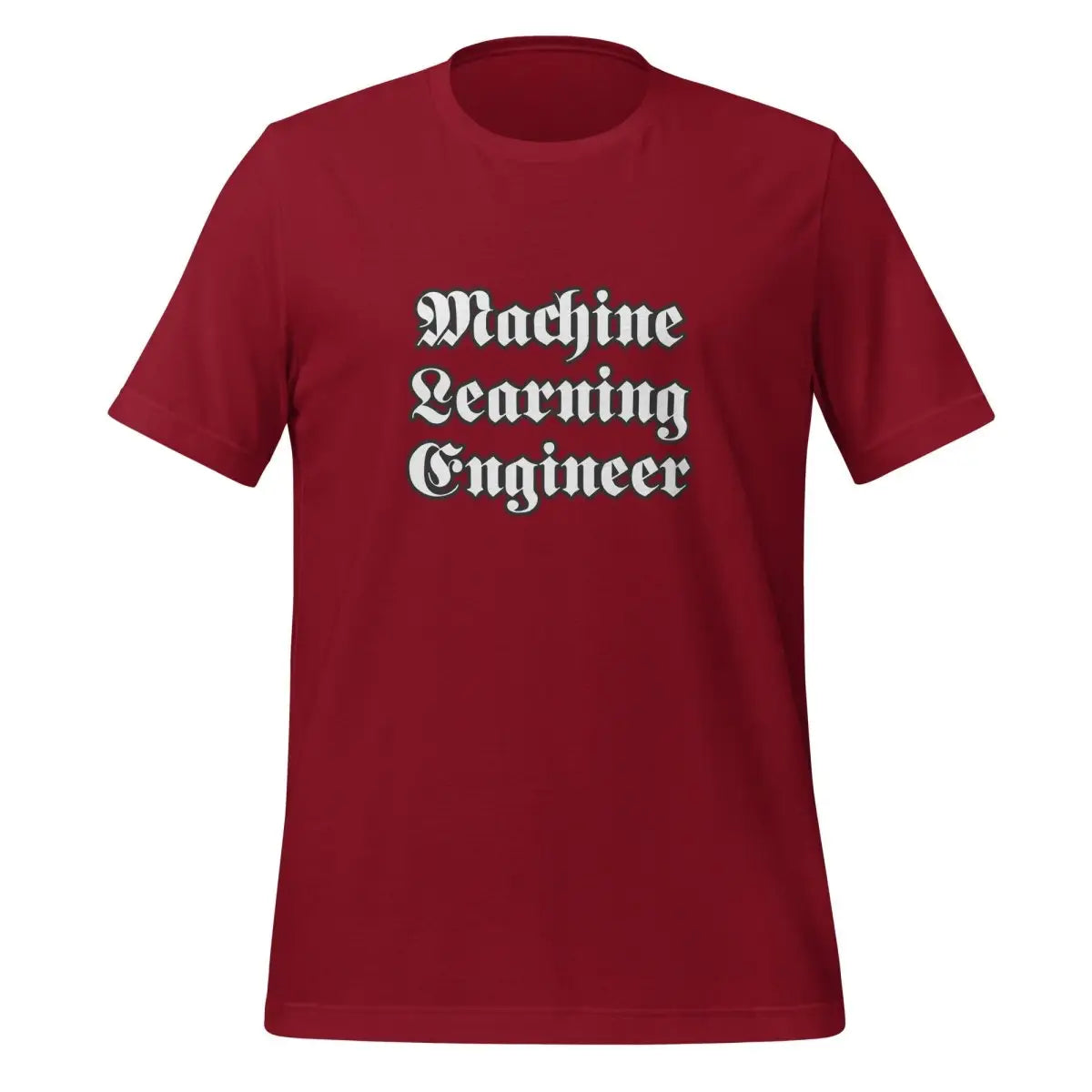 Machine Learning Engineer Gothic T-Shirt (unisex) - Cardinal / M