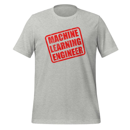 Machine Learning Engineer Stamp T - Shirt (unisex) - Athletic Heather - AI Store