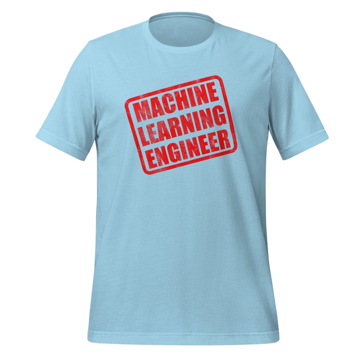 Machine Learning Engineer Stamp T - Shirt (unisex) - Ocean Blue - AI Store
