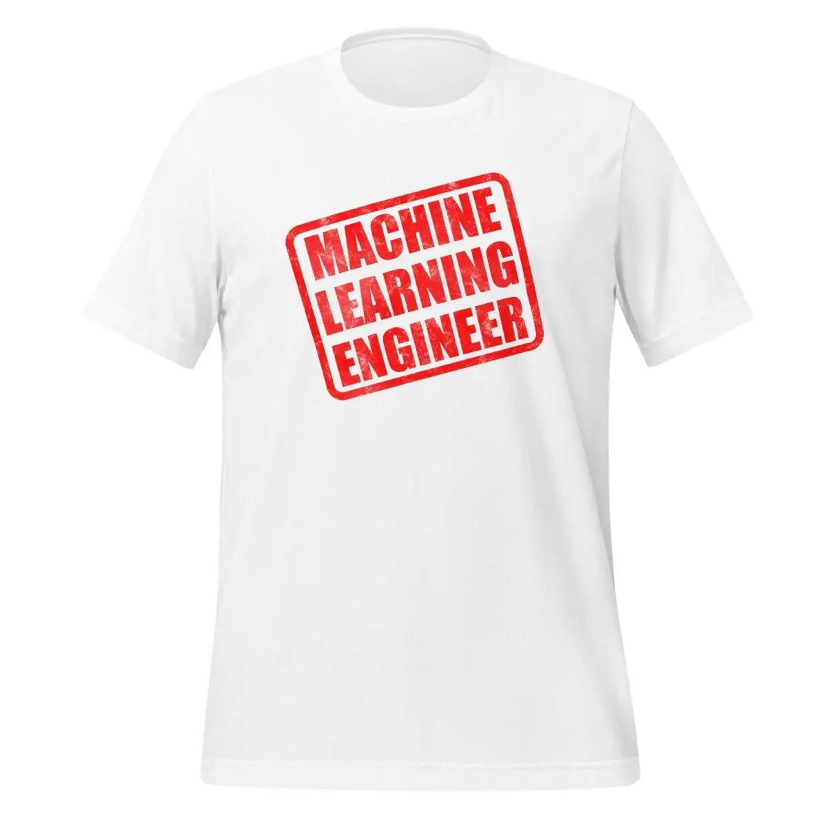 Machine Learning Engineer Stamp T-Shirt (unisex) - White / M