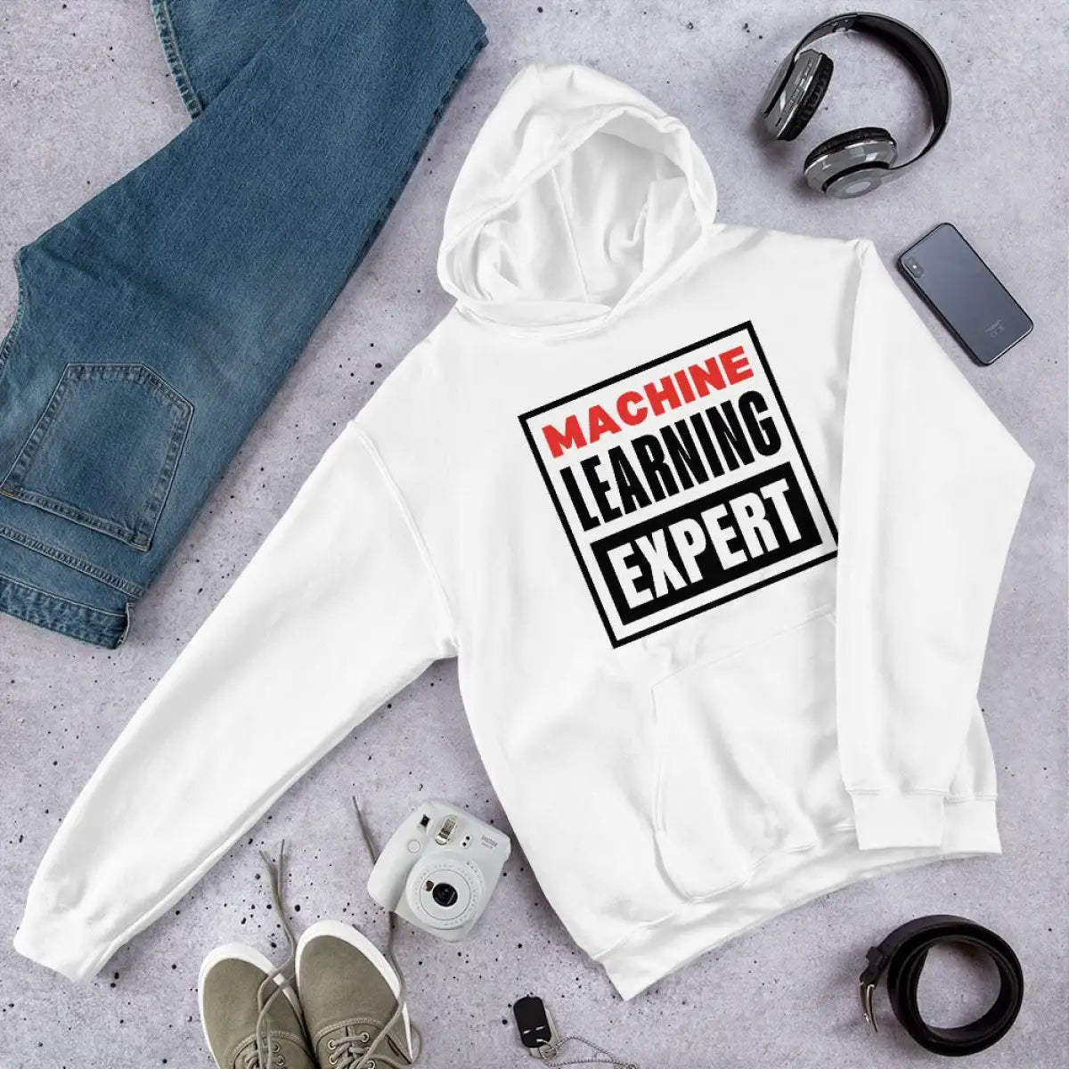 The Machine Learning Expert Vision Hoodie (unisex).