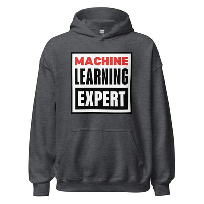 The Machine Learning Expert Vision Hoodie (unisex) Dark Heather / m.