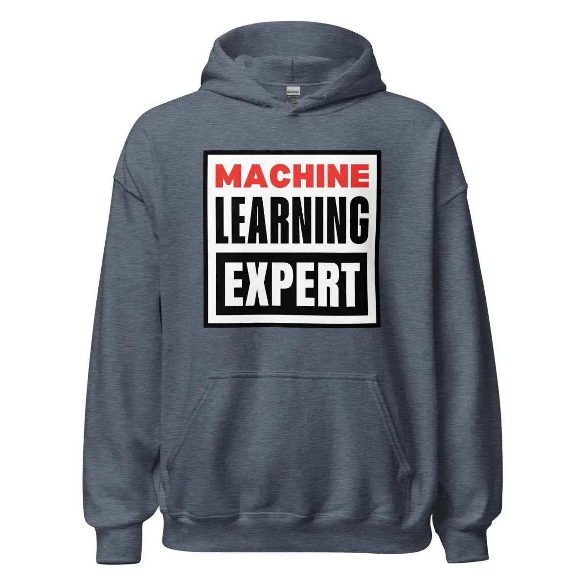 Machine Learning Expert Vision Hoodie (unisex) - Heather Sport Dark Navy / M