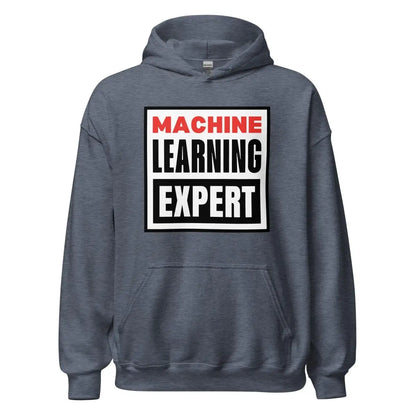 Machine Learning Expert Vision Hoodie (unisex) - Heather Sport Dark Navy / M