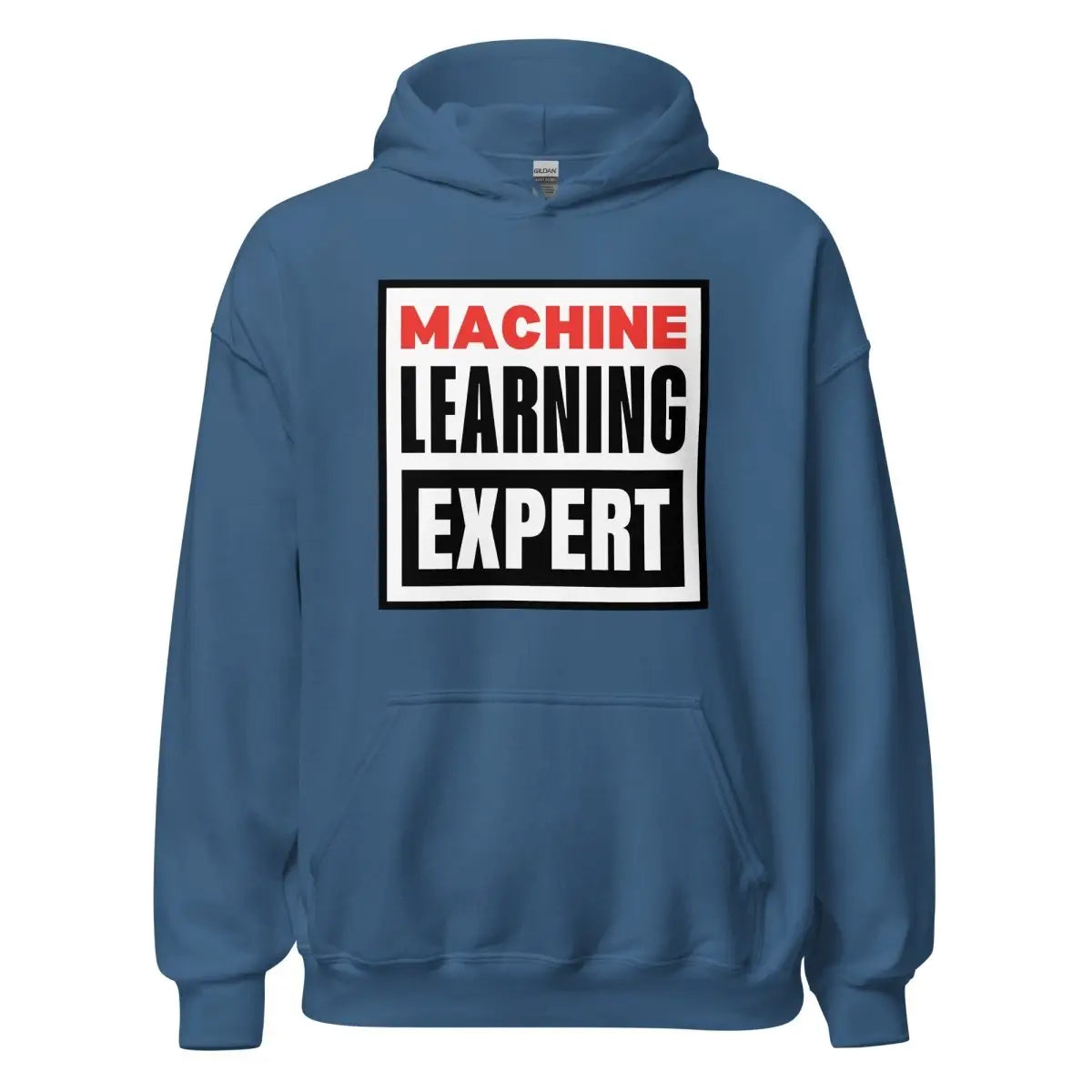 The Machine Learning Expert Vision Hoodie (unisex) Indigo Blue / m.