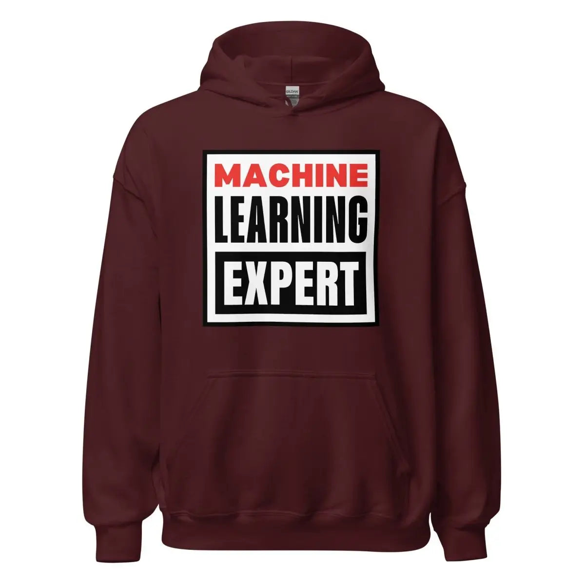 Machine Learning Expert Vision Hoodie (unisex) - Maroon / M