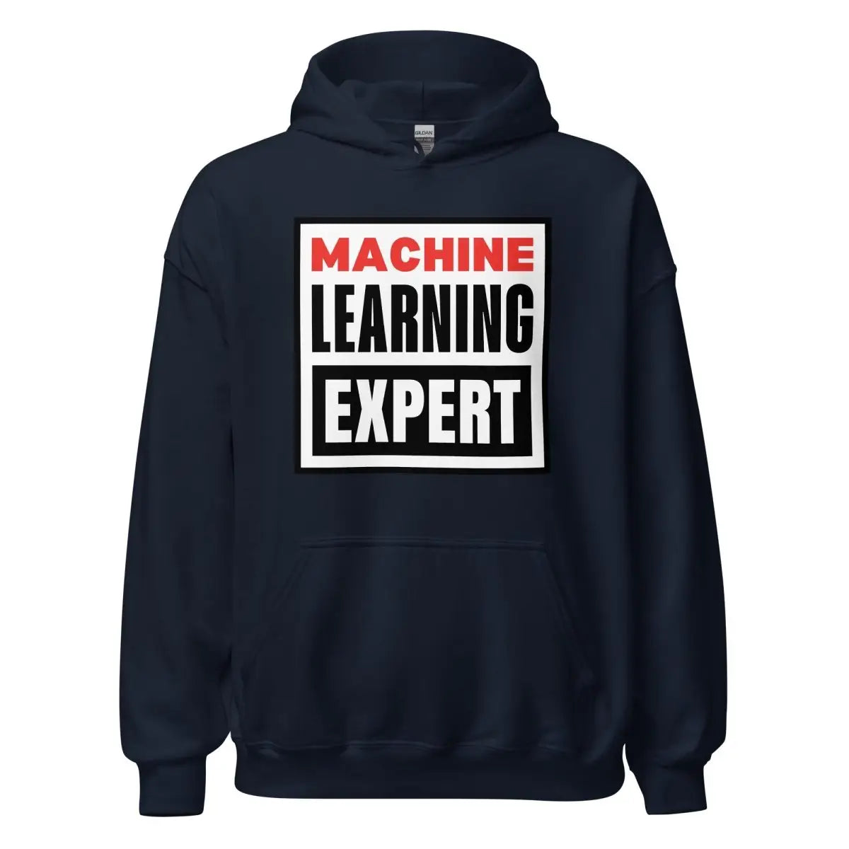 The Machine Learning Expert Vision Hoodie (unisex) Navy / m.