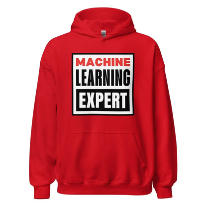 Machine Learning Expert Vision Hoodie (unisex) - Red / M