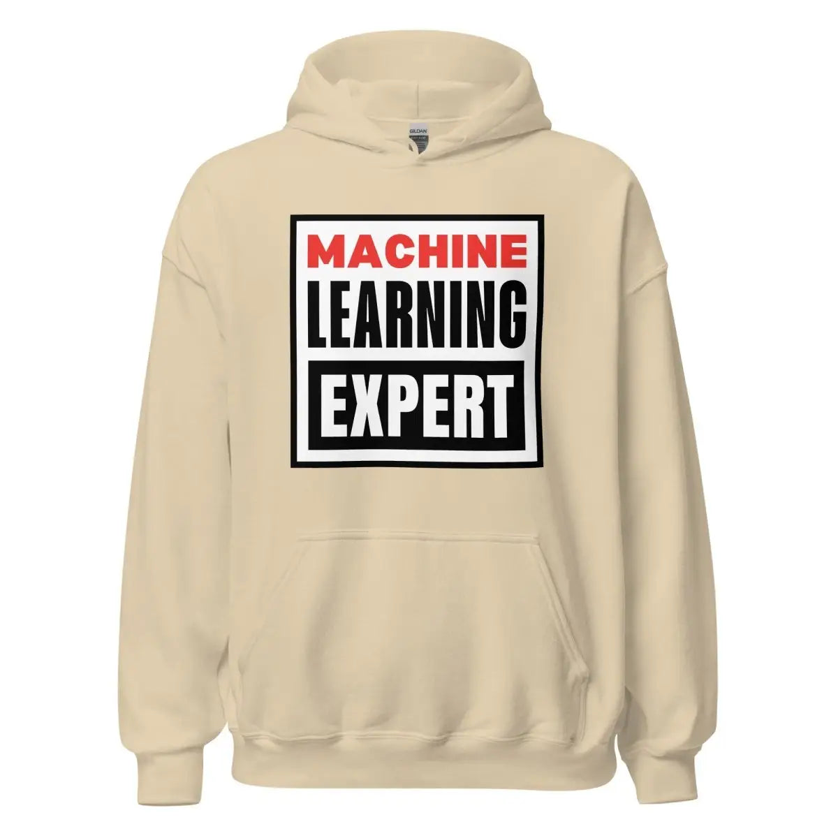 The Machine Learning Expert Vision Hoodie (unisex) Sand / m.