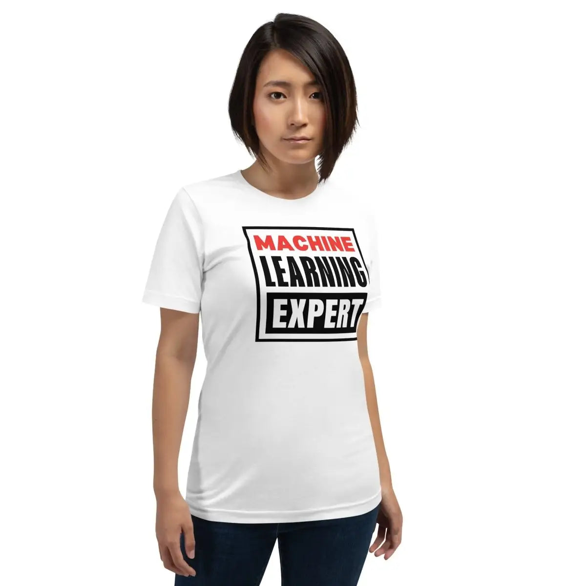 The Machine Learning Expert Vision T-shirt (unisex).