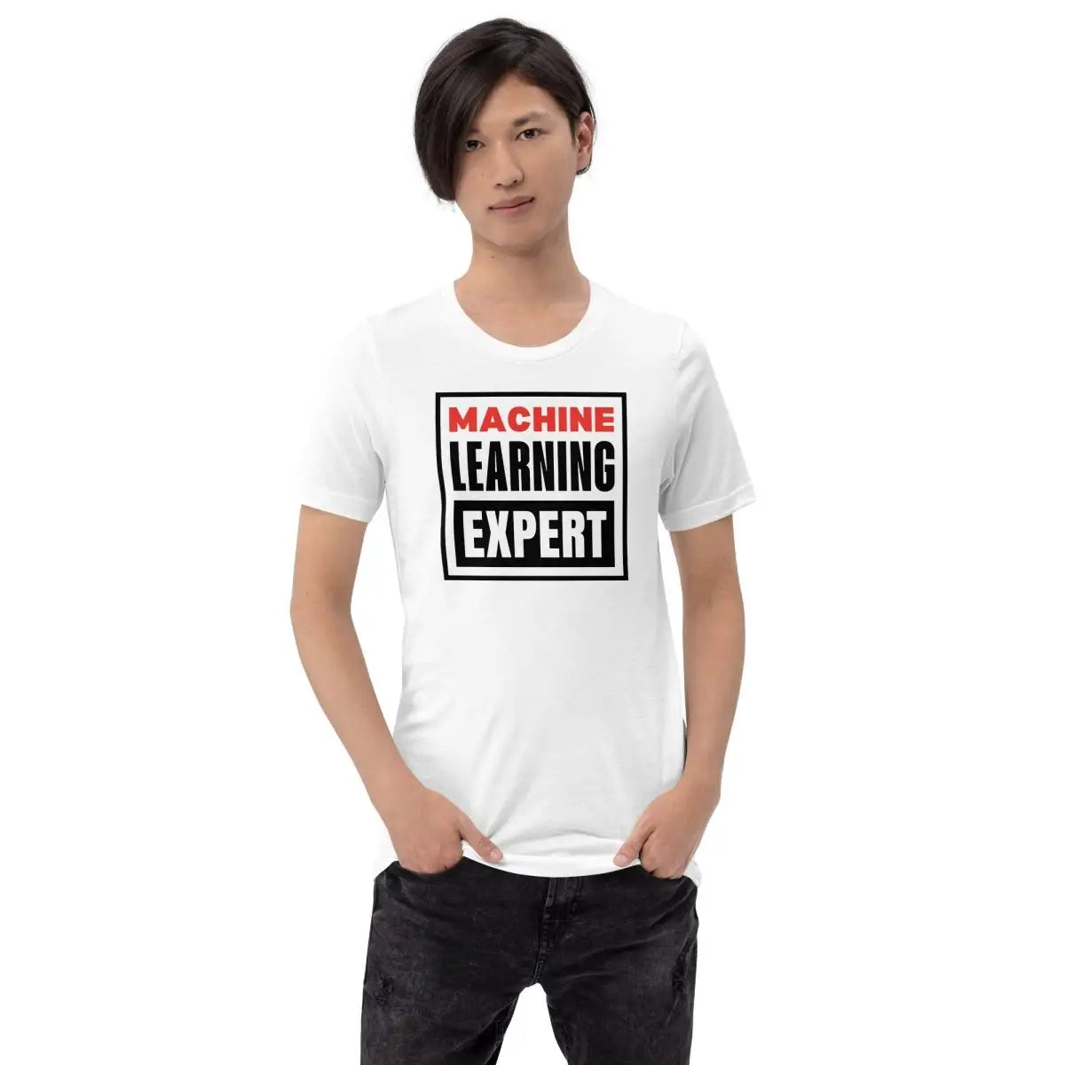 The Machine Learning Expert Vision T-shirt (unisex).