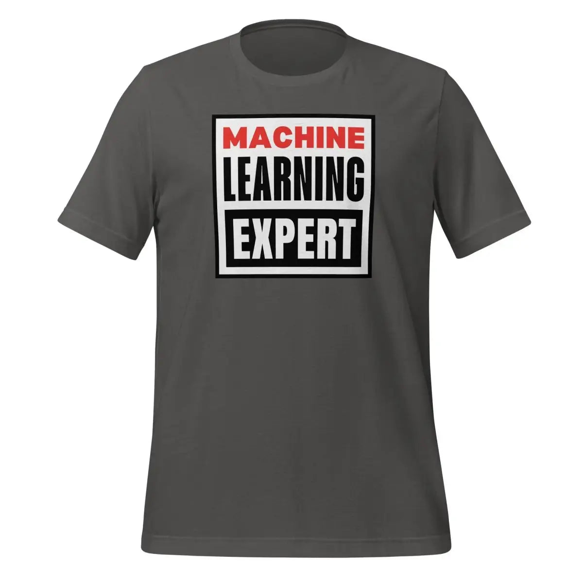 Machine Learning Expert Vision T-Shirt (unisex) - Asphalt / M