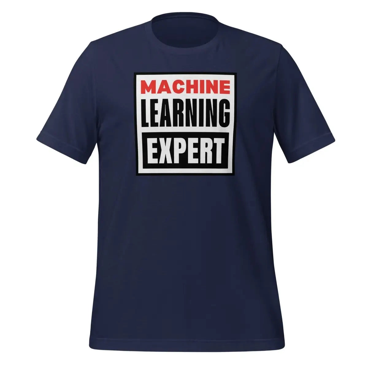 The Machine Learning Expert Vision T-shirt (unisex) Navy / m.