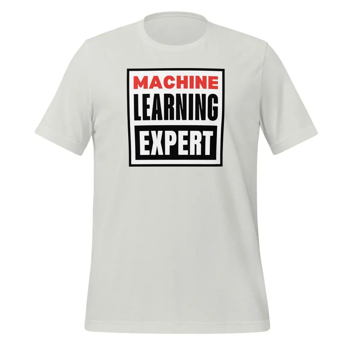 The Machine Learning Expert Vision T-shirt (unisex) Silver / m.