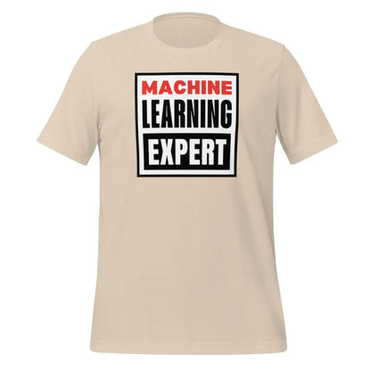 Machine Learning Expert Vision T-Shirt (unisex) - Soft Cream / M