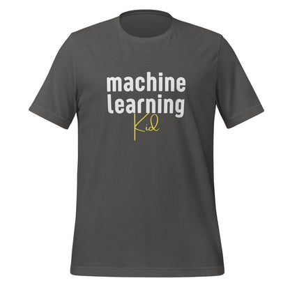 Machine Learning Kid T - Shirt (unisex) - Asphalt - AI Store