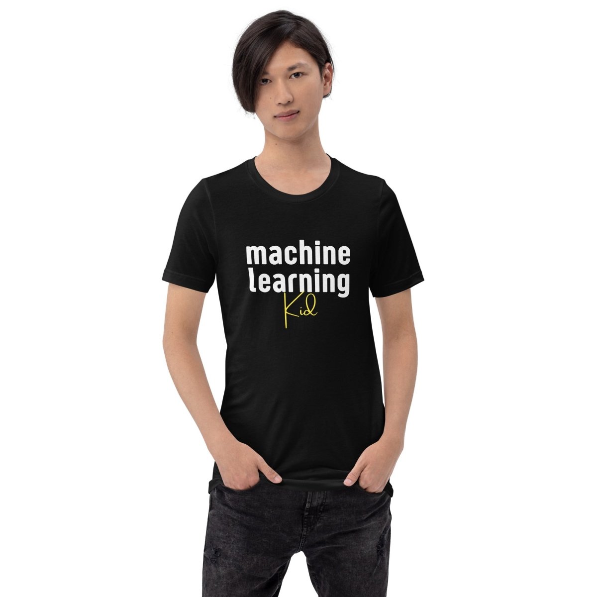 Machine Learning Kid T - Shirt (unisex) - Black - AI Store