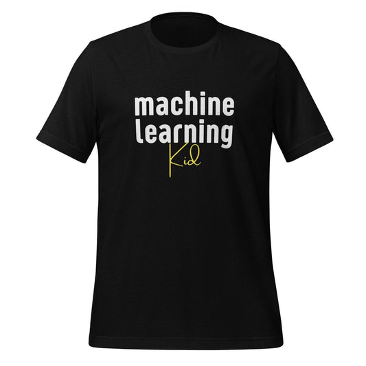 Machine Learning Kid T-Shirt (unisex) - Black - AI Store