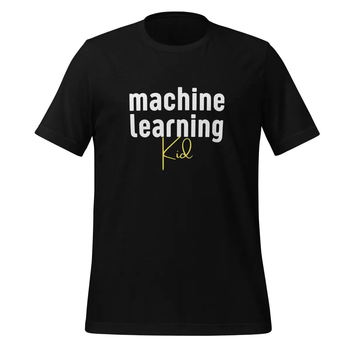 The Machine Learning Kid T-shirt (unisex) Black / m.