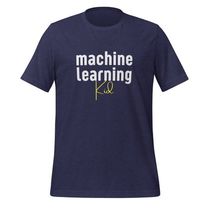 Machine Learning Kid T - Shirt (unisex) - Heather Midnight Navy - AI Store
