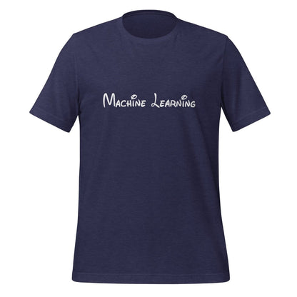 Machine Learning Mouse T-Shirt (unisex) - Heather Midnight Navy - AI Store