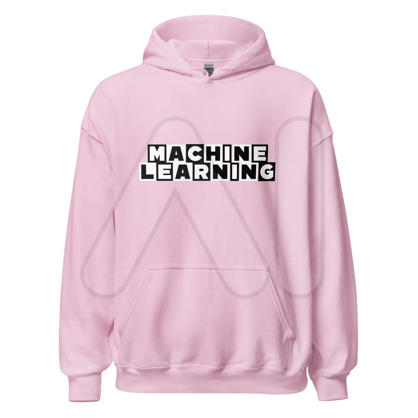 MACHINE LEARNING Network Hoodie (unisex) - Light Pink / M