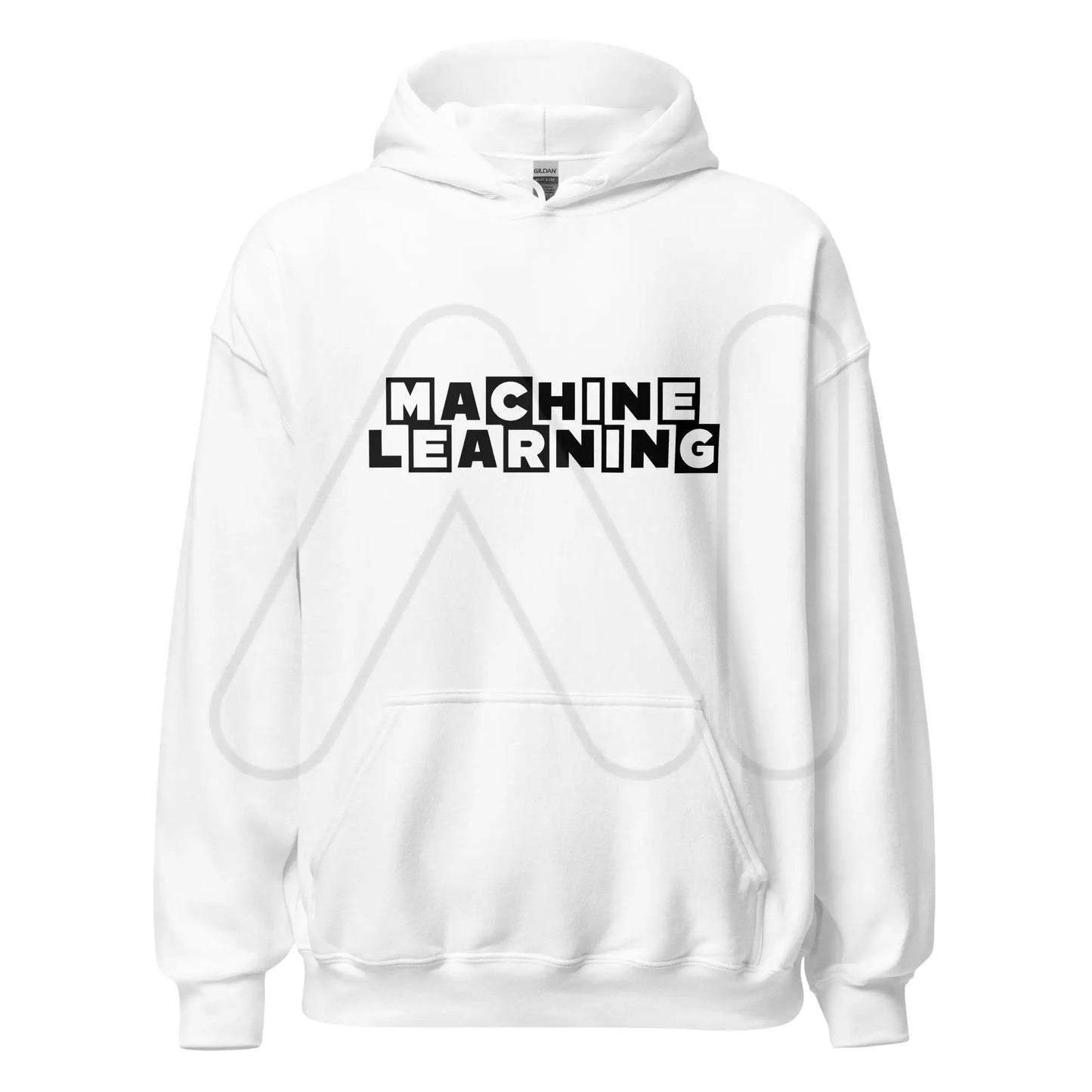 MACHINE LEARNING Network Hoodie (unisex) - White / M