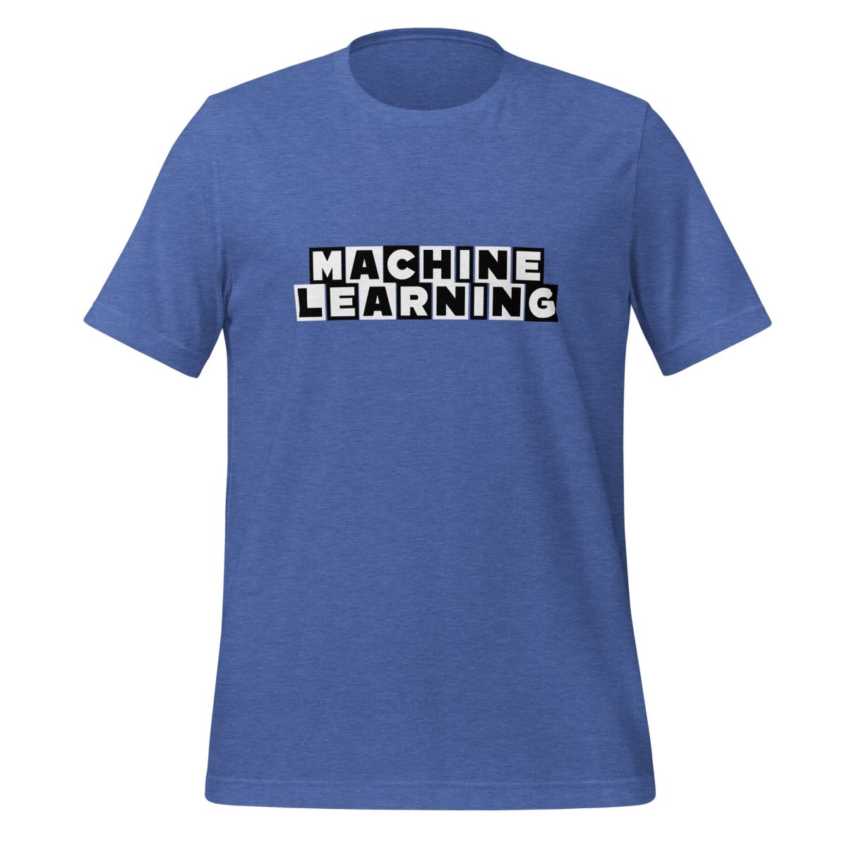 MACHINE LEARNING Network T-Shirt (unisex) - Heather True Royal - AI Store