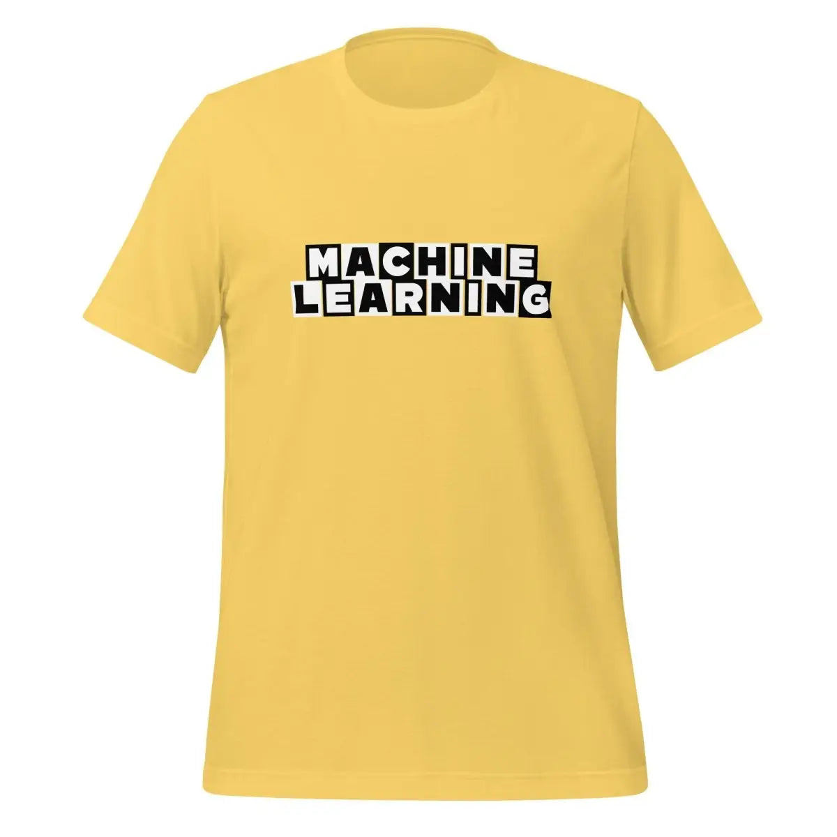 MACHINE LEARNING Network T-Shirt (unisex) - Yellow / M